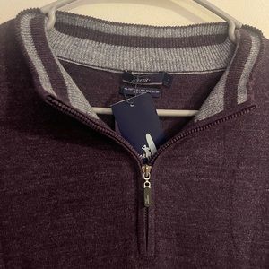 Johnnie-O 1/4 Zip Logan Pullover size Large | in hard to find color - Aubergine